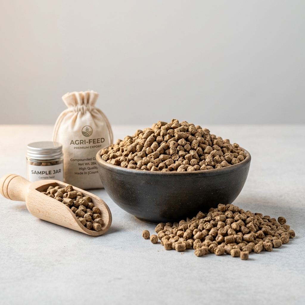 Compounded Animal Feed Exporter India